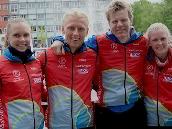 15.plass i NM-sprintstafett
